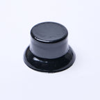 Custom Top Hat Guitar Knobs - 18 Spline 6mm Black - Ploutone