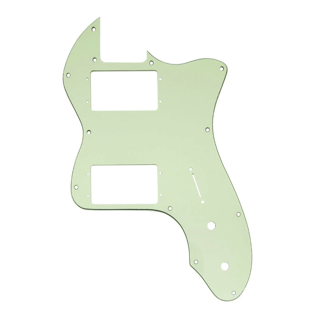 72' Thinline Telecaster Pickguard – 20+ Colors 3-Ply Mint Green - Ploutone