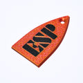 ESP Truss Rod Cover for ESP & LTD - ESP Logo (Flame Orange) truss rod covers from Ploutone
