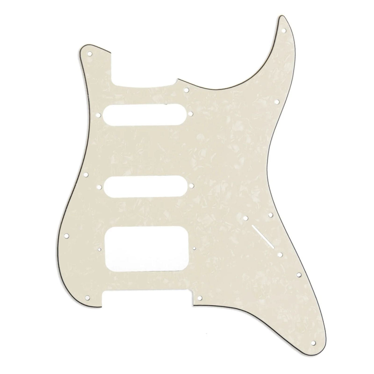 Fender Stratocaster HSS Pickguard Blank (Open Humbucker) No Control Holes - 25+ Colors Pickguards from Ploutone