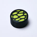 Opus Guitar Pedal Footswitch Topper "Cellular" (Set of 2) - Multiple Colors Green - Ploutone