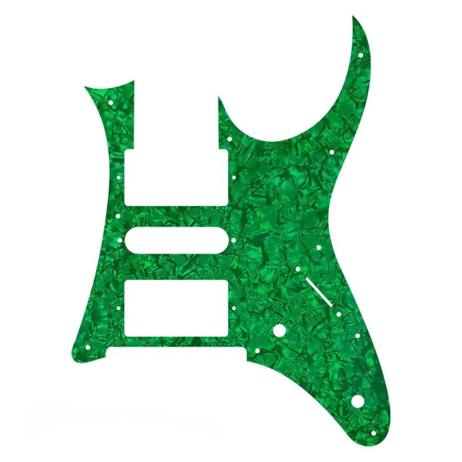 Ibanez RG750 Pickguard HSH - 4-Ply Green Pearl - Ploutone