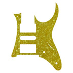 Ibanez RG750 Pickguard HSH - 25+ Colors 4-Ply Golden Pearl - Ploutone