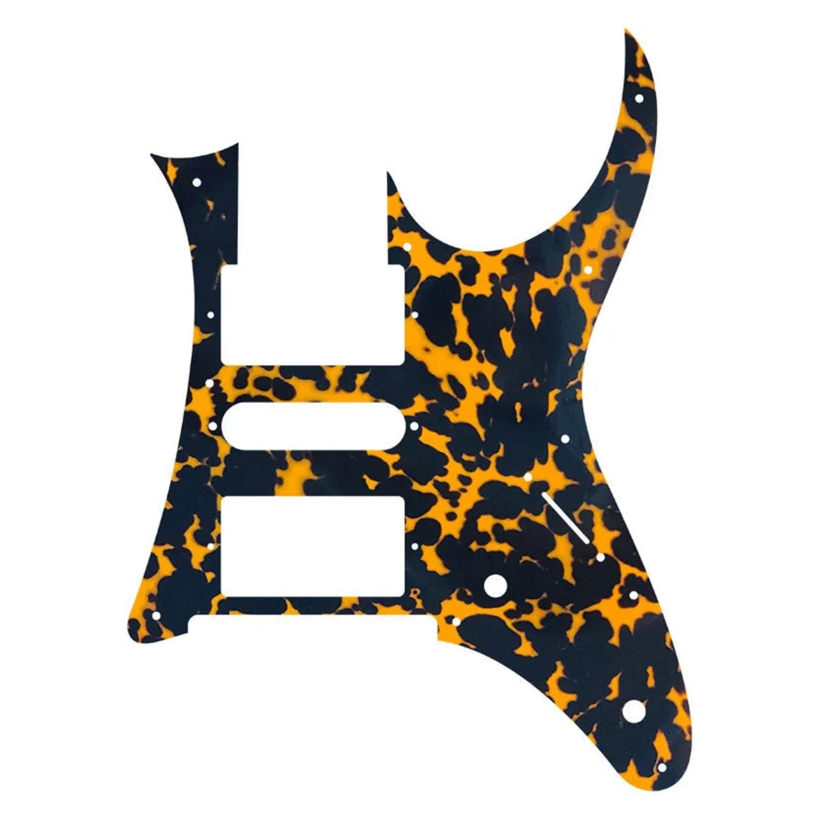 Ibanez RG750 Pickguard HSH - 4-Ply Leopard Print - Ploutone