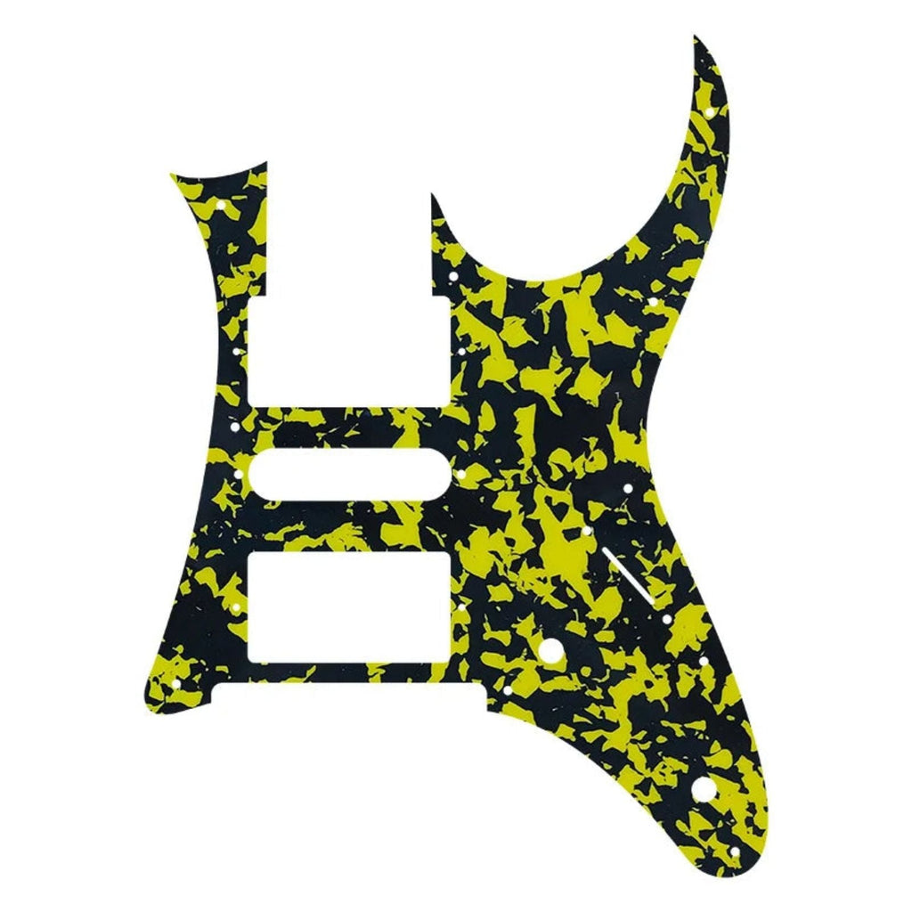 Ibanez RG750 Pickguard HSH - 25+ Colors 4-Ply Yellow Tortoise - Ploutone