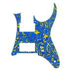 Ibanez RG750 (HH) Pickguard - 4-Ply Blue Shell RG750 Pickguards from Ploutone
