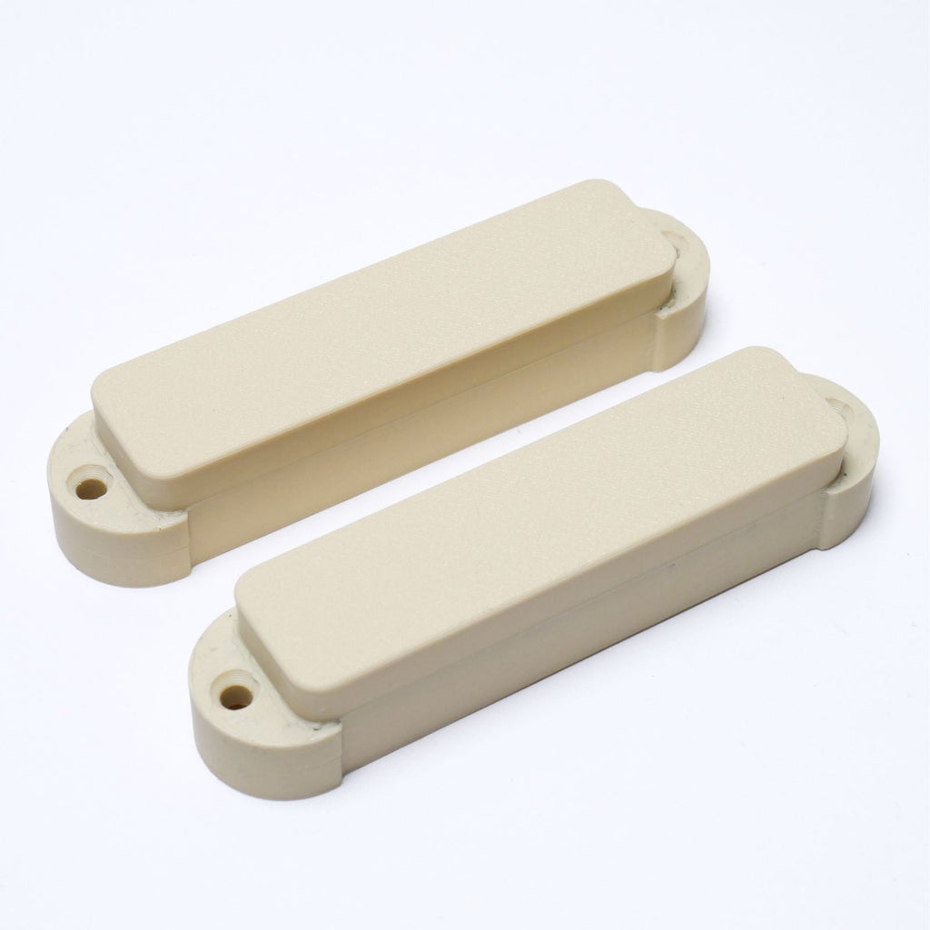 Closed Pickup Covers for Fender Jaguar (No Holes, Pair) - Multiple Colors - Ploutone