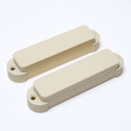 Closed Pickup Covers for Fender Jaguar (No Holes, Pair) - Multiple Colors - Ploutone