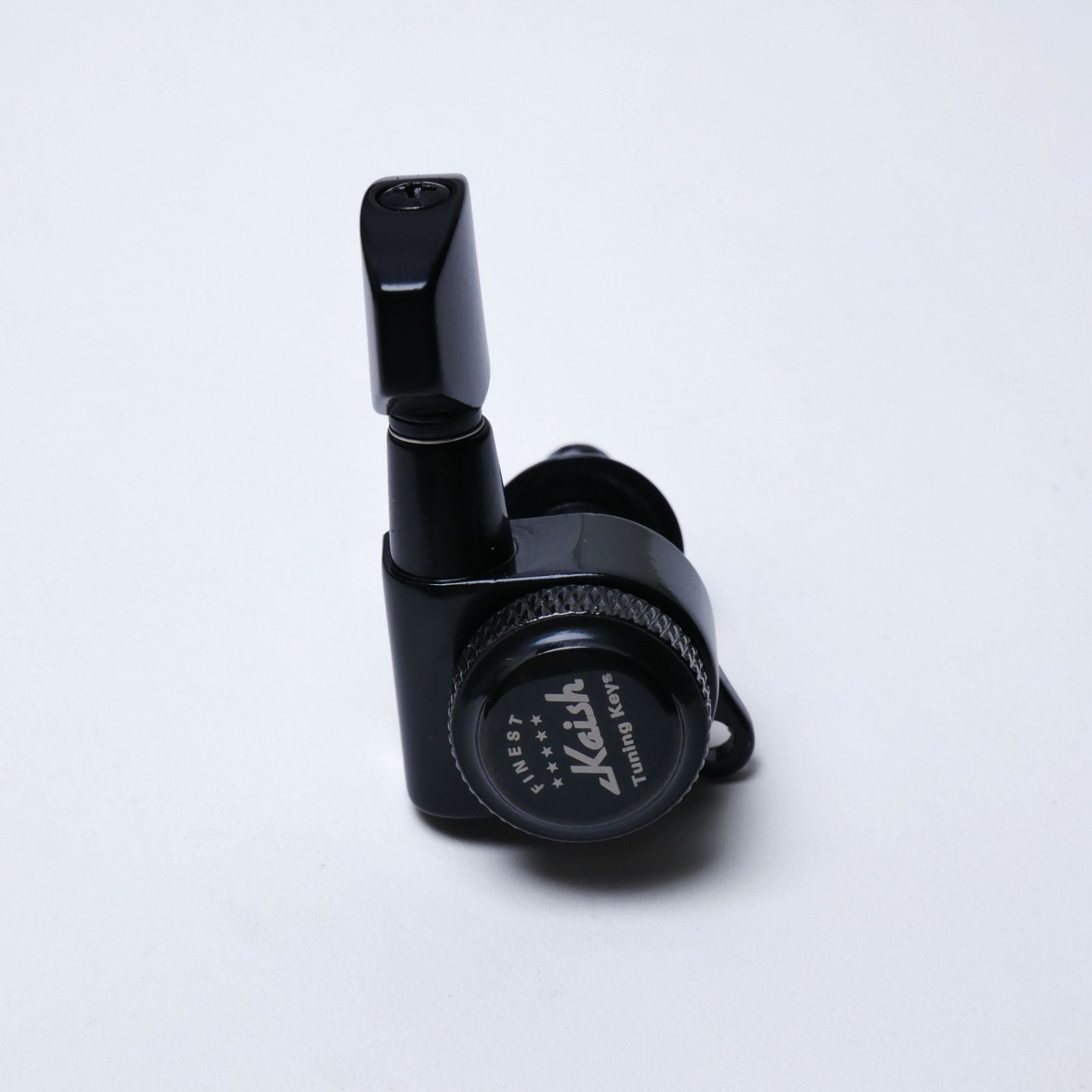 Locking Tuners 3+3 (Black) – 18:1 – Drop-In for Most Electric/Acoustic Guitars (10mm / 25/64" holes) - Ploutone