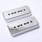 P90 Soapbar Pickup Covers, 50mm Pole Spacing (Set of 2) - Multiple Colors Chrome - Ploutone