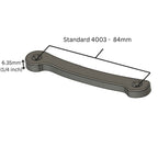 Rickenbacker Bass Thumb Rest for 4003 Series - No-Drill Tug Bar, Ergonomic Grip - Ploutone