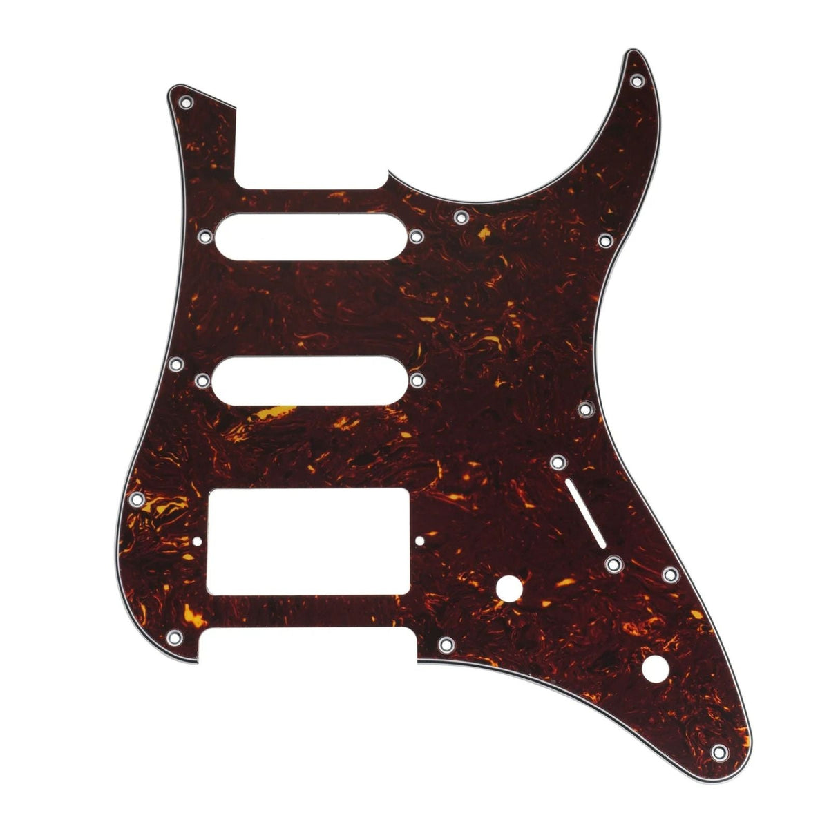 Yamaha Pacifica 012, EG112, 112J Pickguard - 30+ Colors 4-Ply Brown Tortoise - Ploutone