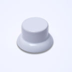 Custom Top Hat Guitar Knobs - 18 Spline 6mm White - Ploutone