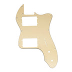 72' Thinline Telecaster Pickguard – 20+ Colors 3-Ply Cream - Ploutone