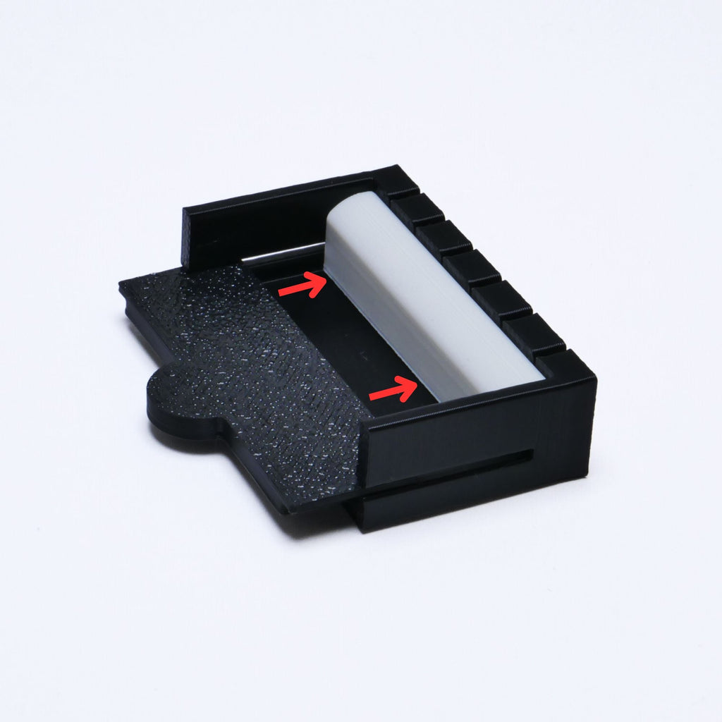 Guitar Nut Slot Guide Jig for 43mm Nuts, Proportional String Spacing - Ploutone
