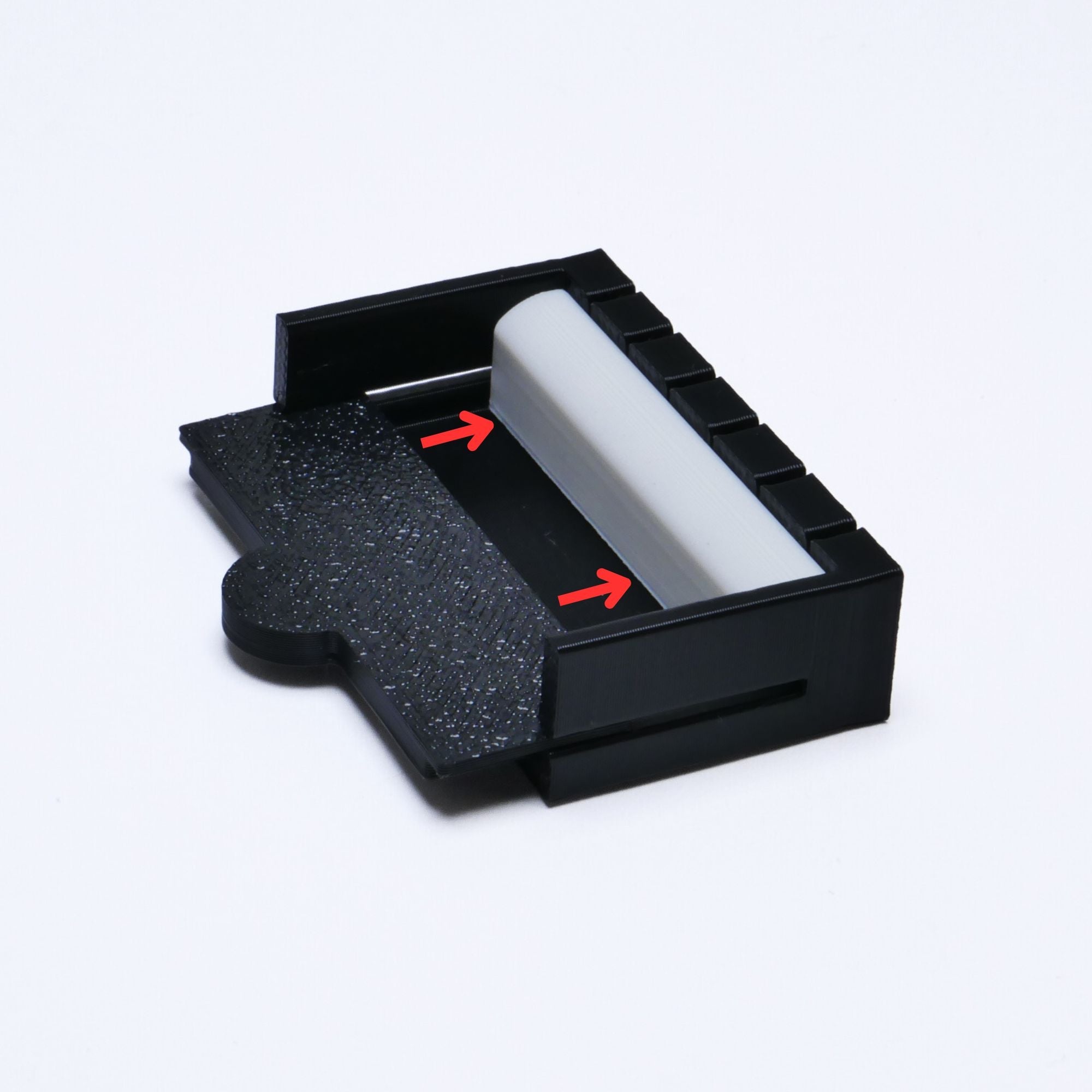 Guitar Nut Slot Guide Jig for 43mm Nuts, Proportional String Spacing - Ploutone