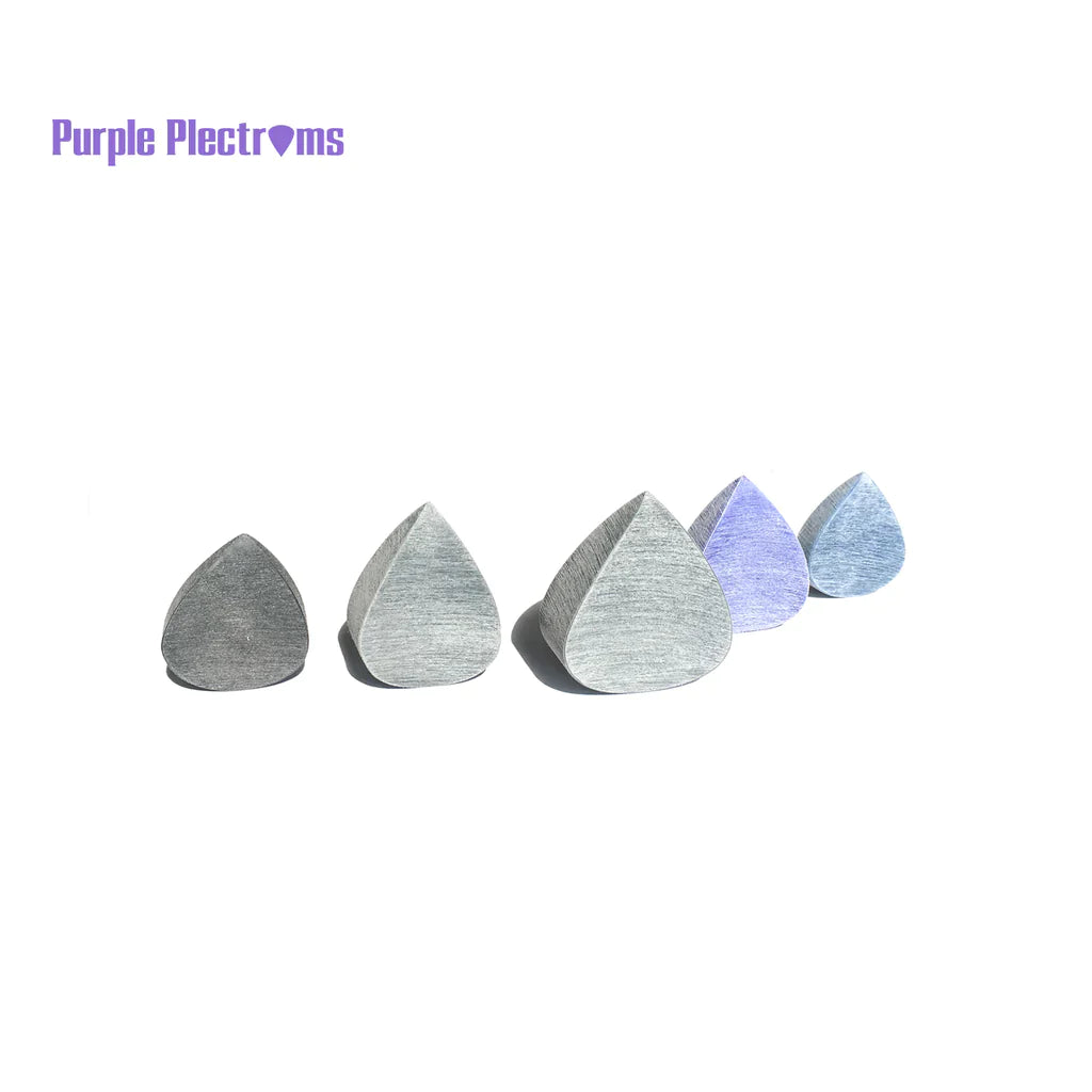 Purple Plectrums MidTech Blade Handmade UHMWPE Guitar Pick - Ploutone