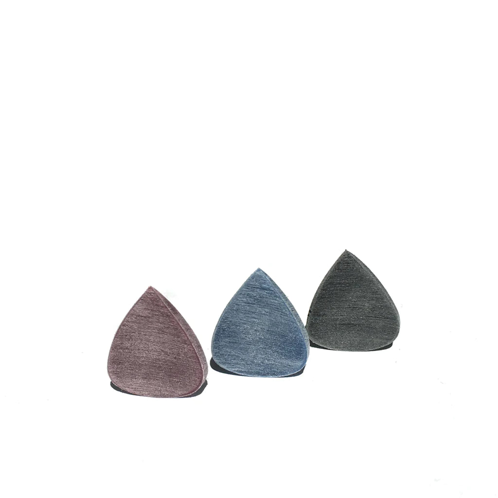 Purple Plectrums MidTech Shield 5.5mm Handmade UHMWPE Guitar Pick - Ploutone