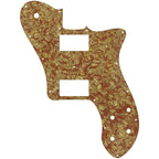 72' Deluxe Telecaster Pickguard (PAF Humbuckers) - 20+ Colors 4-Ply Bronze Pearl - Ploutone