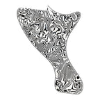 Gibson LP Junior Pickguard (Single Cut)  - 25+ Colors Pickguards from Ploutone