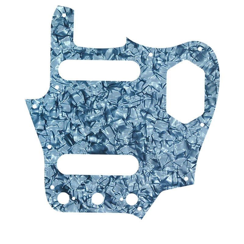 10-Hole SS Jaguar Pickguard for USA Fender - 20+ Colors  from Ploutone