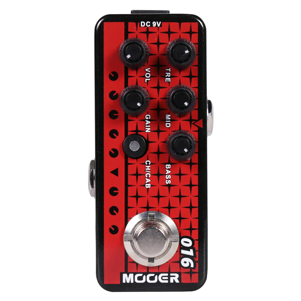 MOOER Micro Preamp 016 Pheonix Digital - Digital Preamp Effect Pedal  from Ploutone