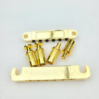 Wilkinson WOGT1 & WOGB2 Tune-O-Matic Bridge for LP Guitar (Bridge & Tailpiece) - Ploutone
