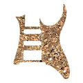 Ibanez RG350DX HSS Pickguard - 4-Ply Brown Shell - Ploutone