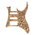 Ibanez RG350DX HSS Pickguard - 4-Ply Brown Shell - Ploutone