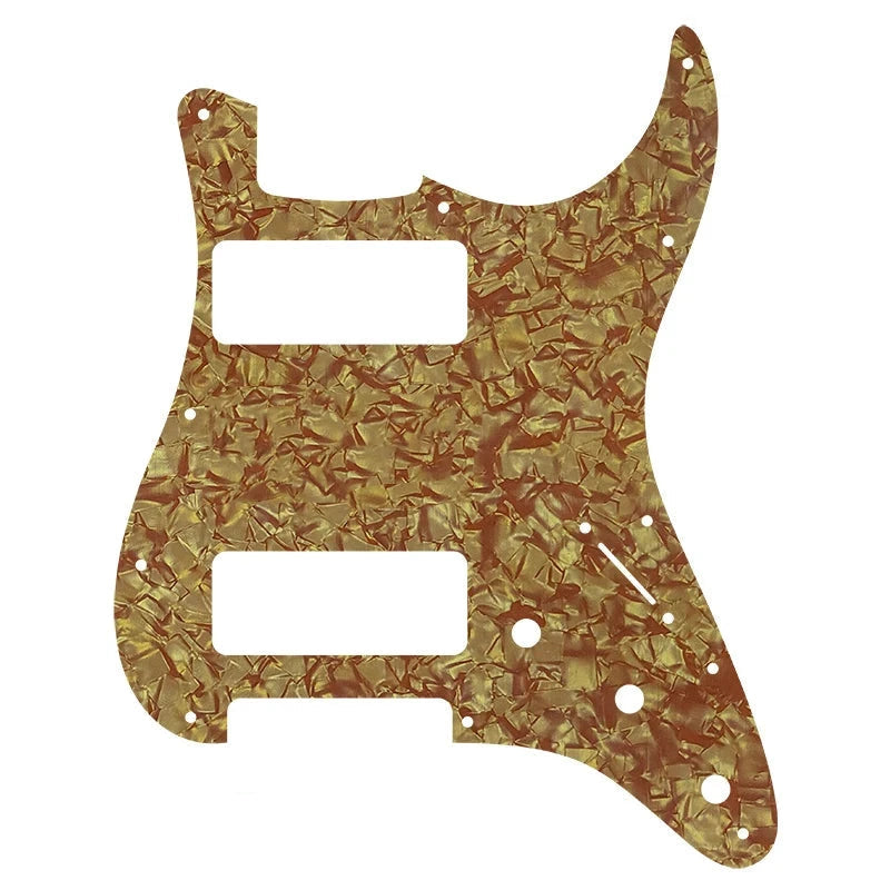 11-Hole Dual P90 Strat Pickguard - 25+ Colors  from Ploutone