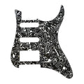 Yamaha Pacifica 012, EG112, 112J Pickguard - 30+ Colors 4-Ply Black Pearl Shell - Ploutone