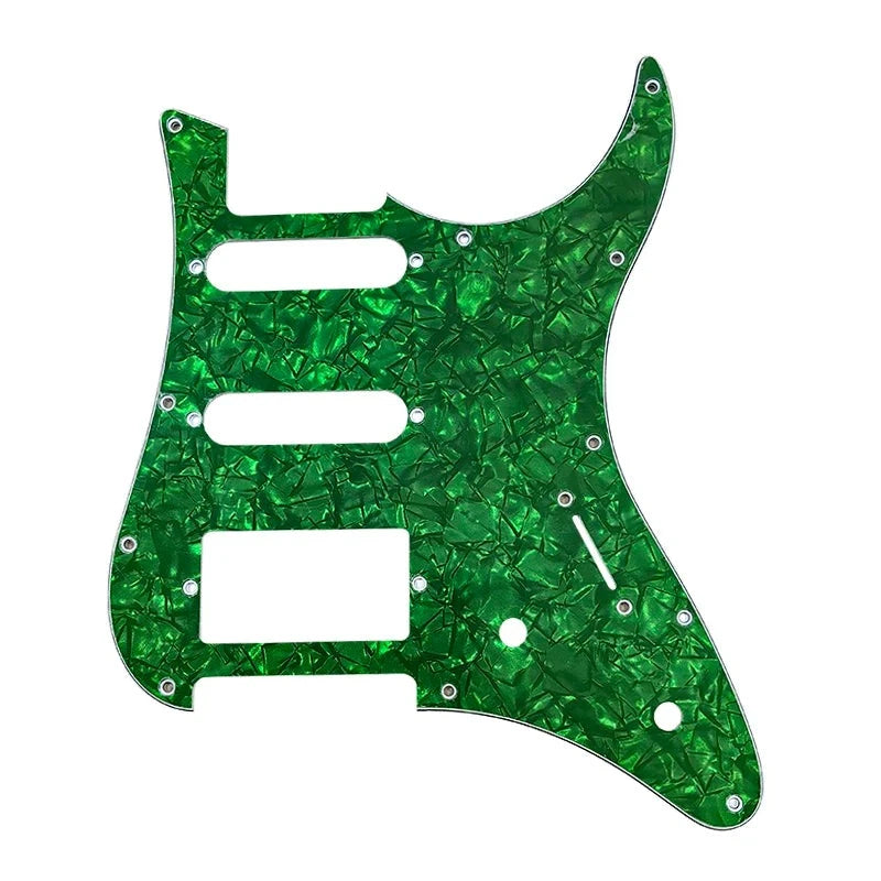 Yamaha Pacifica 012, EG112, 112J Pickguard - 30+ Colors 4-Ply Green Pearl - Ploutone