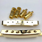 Wilkinson WOGT1 & WOGB2 Tune-O-Matic Bridge for LP Guitar (Bridge & Tailpiece) - Ploutone