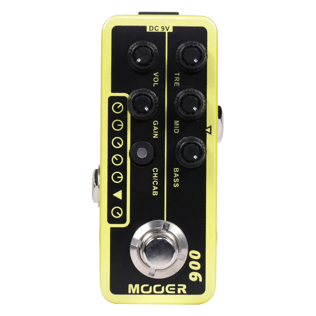 ギター MOOER Micro Preamp 006 Classic Deluxe MOOER Micro Preamp 006 US Classic Deluxe - Digital Preamp