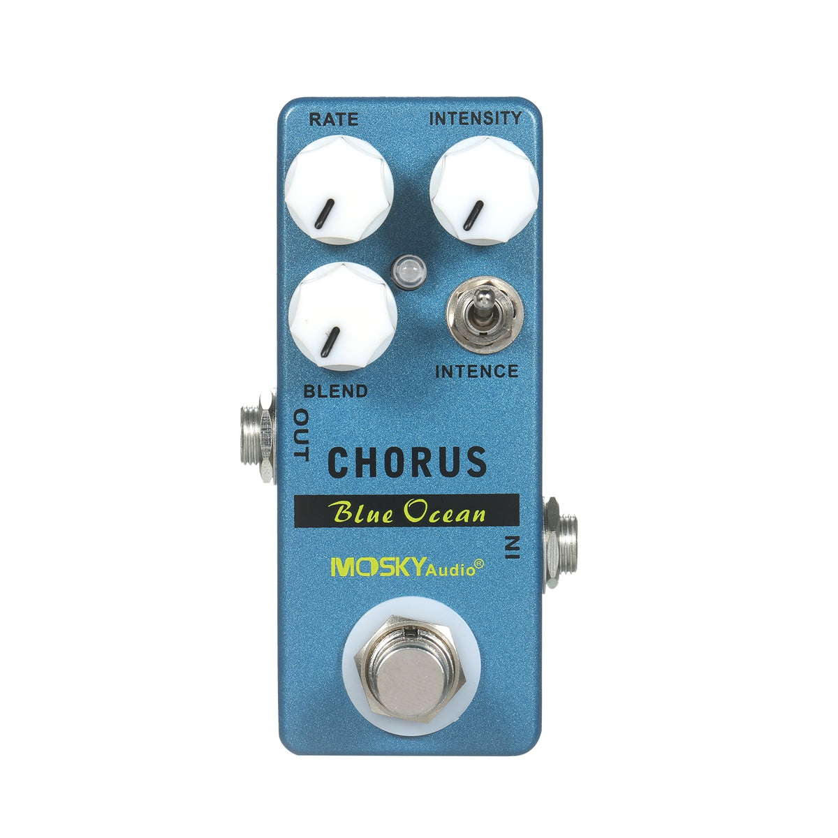 mosky guitar pedals Audio Blue Ocean Chorus Effect Pedal Material_Metal 510g / 1.12lbs Package Color:PH Switch BMX-Bahn Bremerhaven: Action im