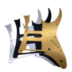 Ibanez RG2550Z HSH Metal Pickguard - Brushed Aluminum - Ploutone