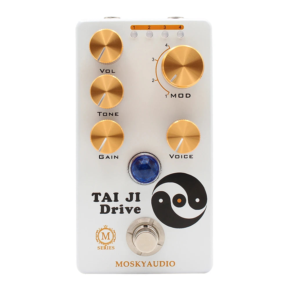 Mosky TAI JI Amp-In-A-Box Overdrive Effect Pedal - Ploutone