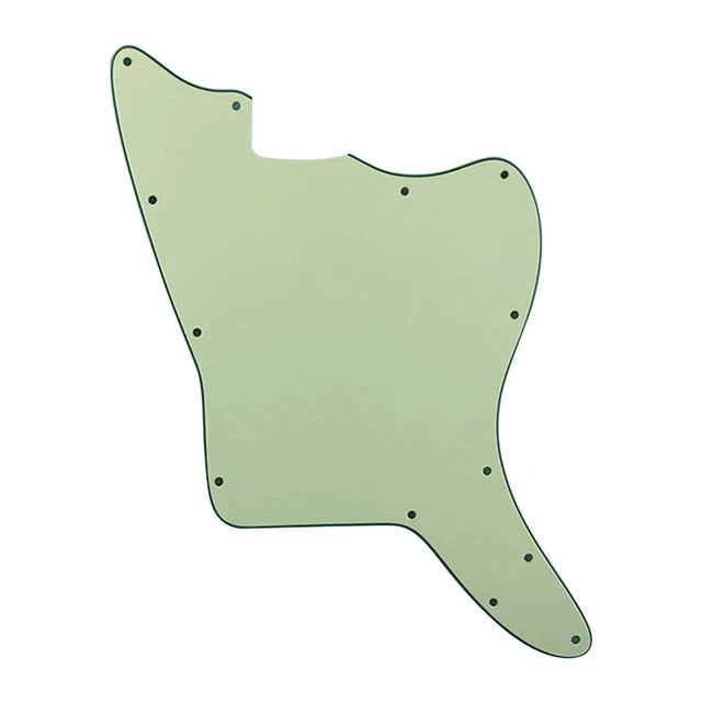 Jazzmaster Pickguard Blank 13-Hole - 3-Ply Mint Green Pickguards from Ploutone