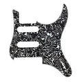 Yamaha Pacifica 112V, 212V, 612V Pickguard - 4-Ply Black Shell - Ploutone
