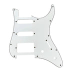 Yamaha Pacifica 012, EG112, 112J Pickguard - 30+ Colors 3-Ply White - Ploutone