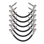 Ammoon Guitar Patch Cable - 6 or 12 inch - Right Angle - Ploutone