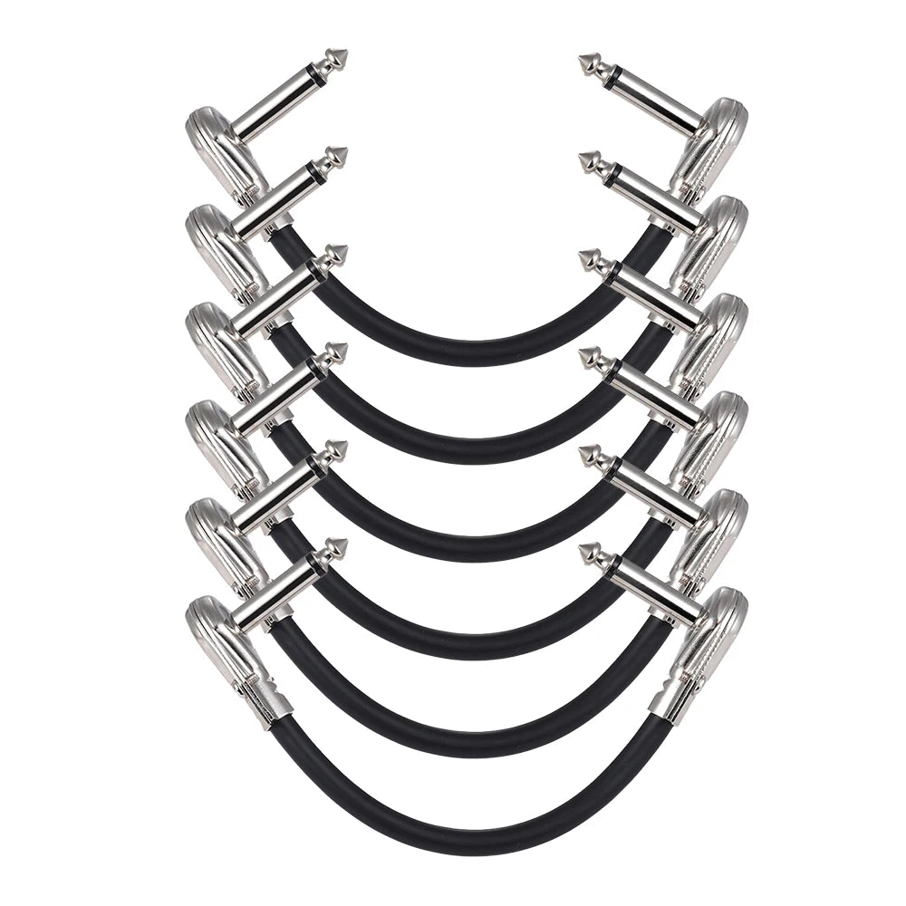 ammoon pedal Ammoon Guitar Patch Cable - 6 or 12 inch - Right Angle