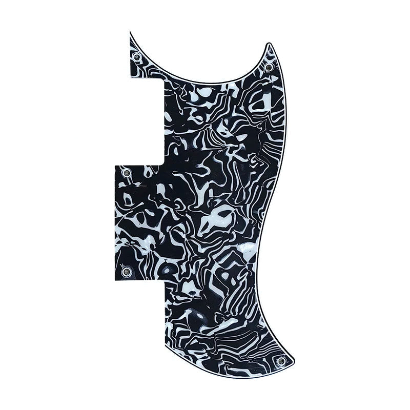 Epiphone SG Special Pickguard - 30+ Colors 4-Ply Black Shell - Ploutone