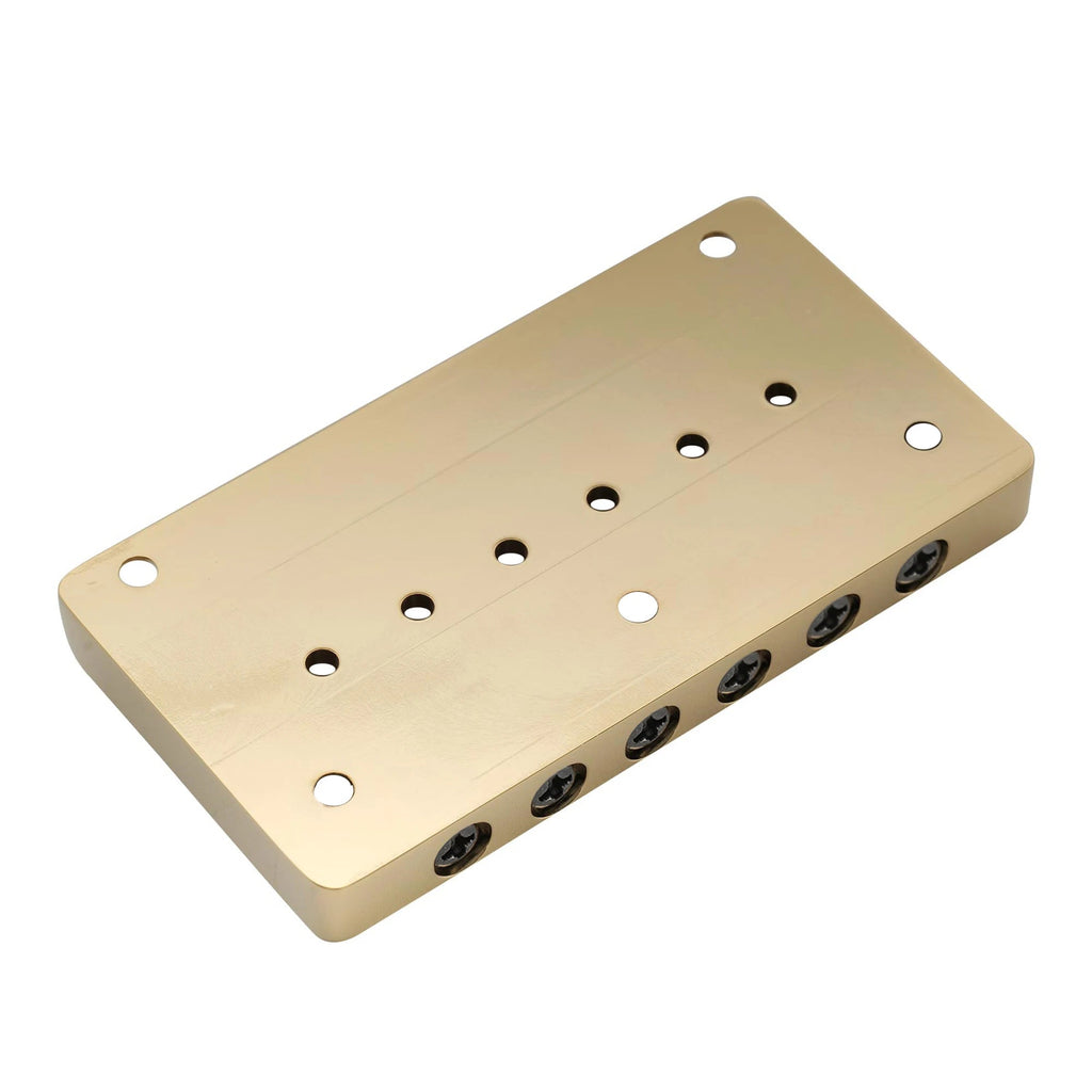 Ibanez Replacement Bridge (RG/ S) - Solid Brass, 52.5mm String Spacing, String-Through - Ploutone