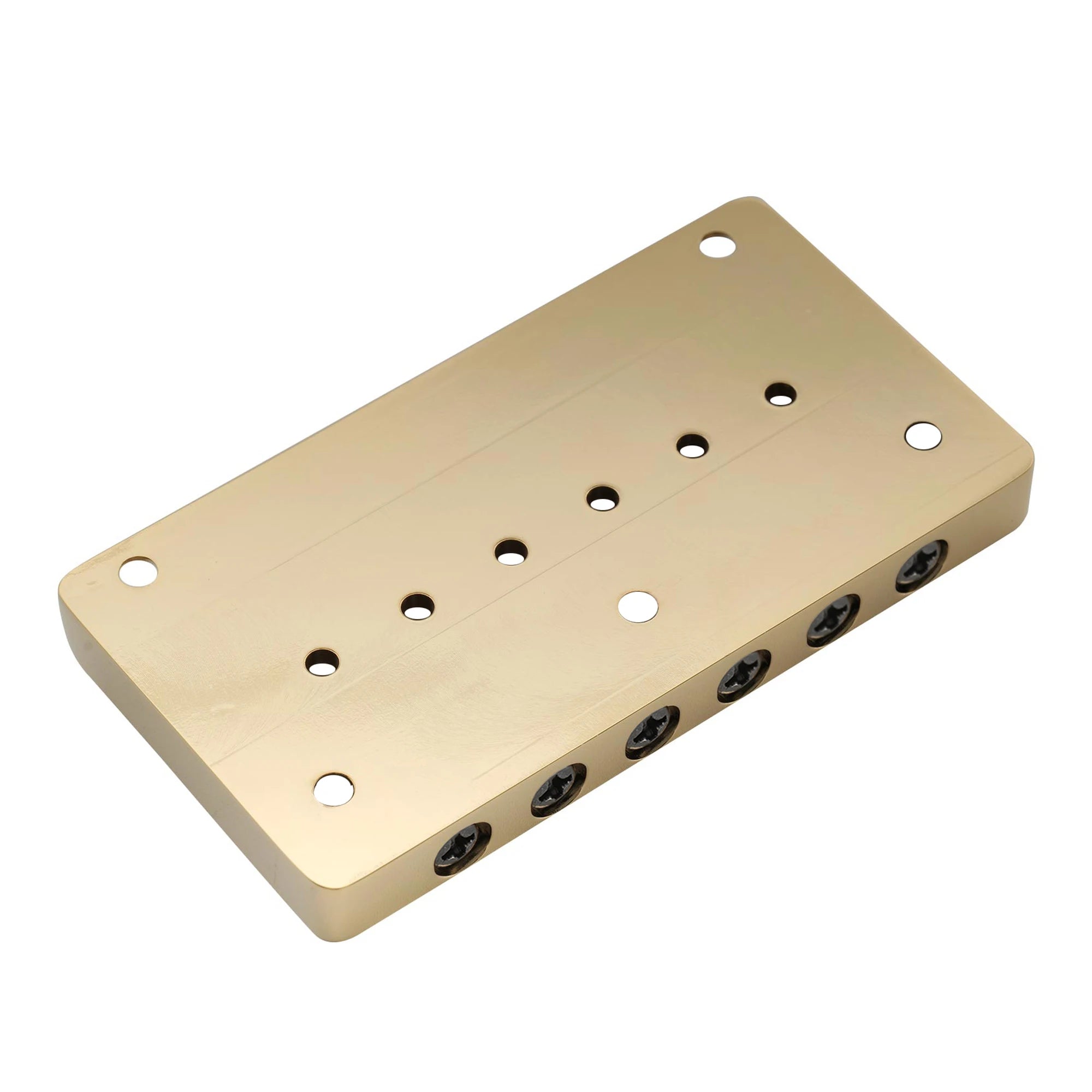 Ibanez Replacement Bridge (RG/ S) - Solid Brass, 52.5mm String Spacing, String-Through - Ploutone
