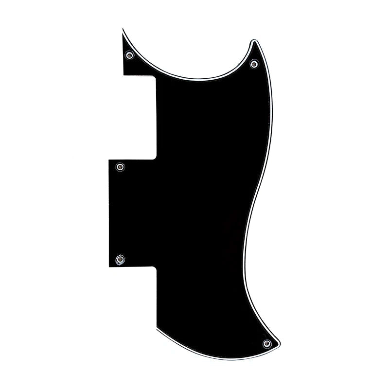 Epiphone SG Special Pickguard - 30+ Colors 3-Ply Black - Ploutone