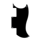 Epiphone SG Special Pickguard - 30+ Colors 3-Ply Black - Ploutone