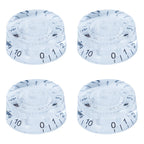Guitar Speed Knobs, 18 Spline Metric - Transparent Black Knobs from Ploutone