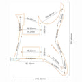 Ibanez RG750 (HH) Pickguard - Golden Mirror - Ploutone