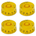 Guitar Speed Knobs, 18 Spline Metric - Fluorescent Yellow Knobs from Ploutone